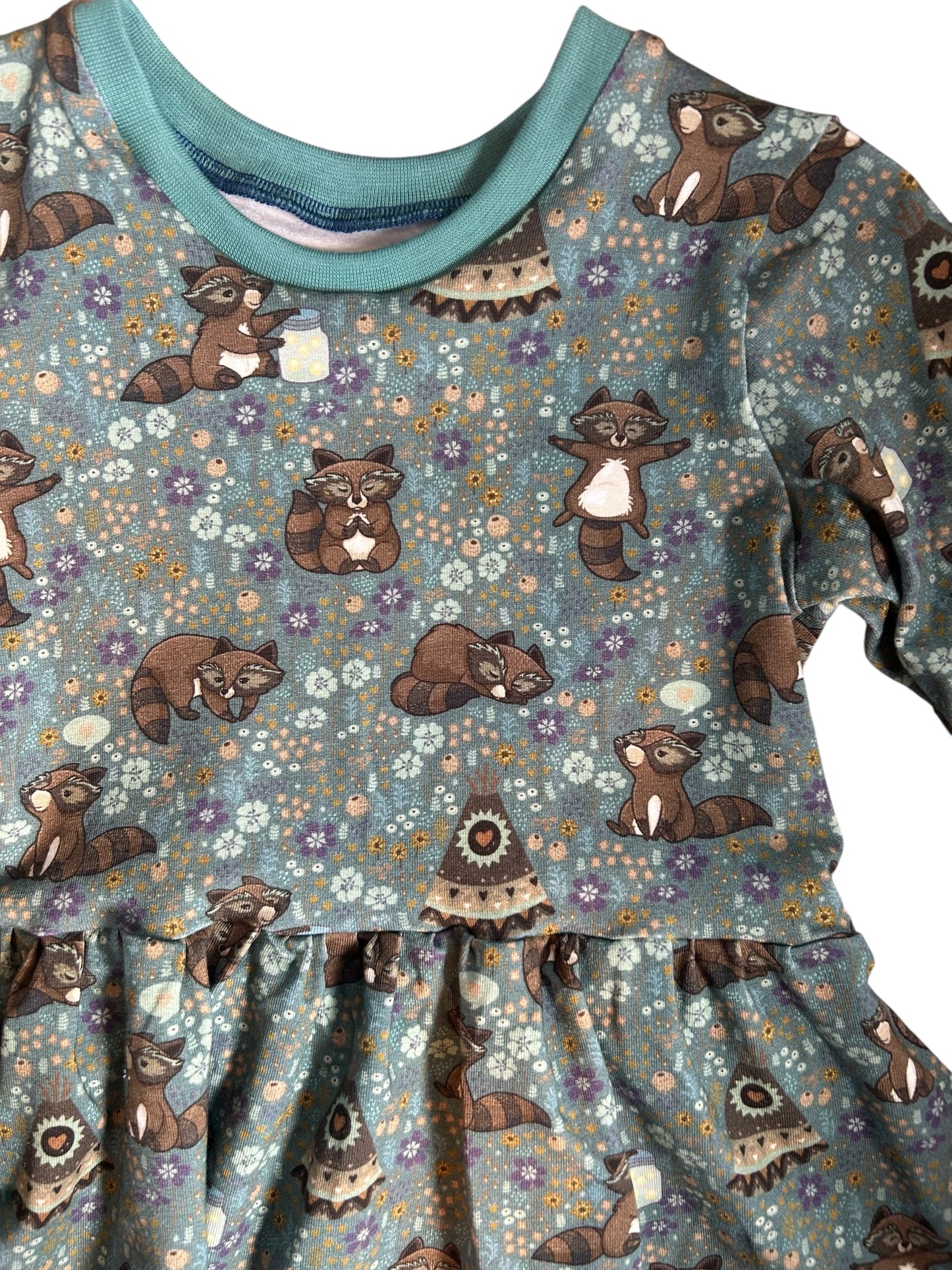 Enchanted Forest Christmas Baby & Toddler Jersey Dress