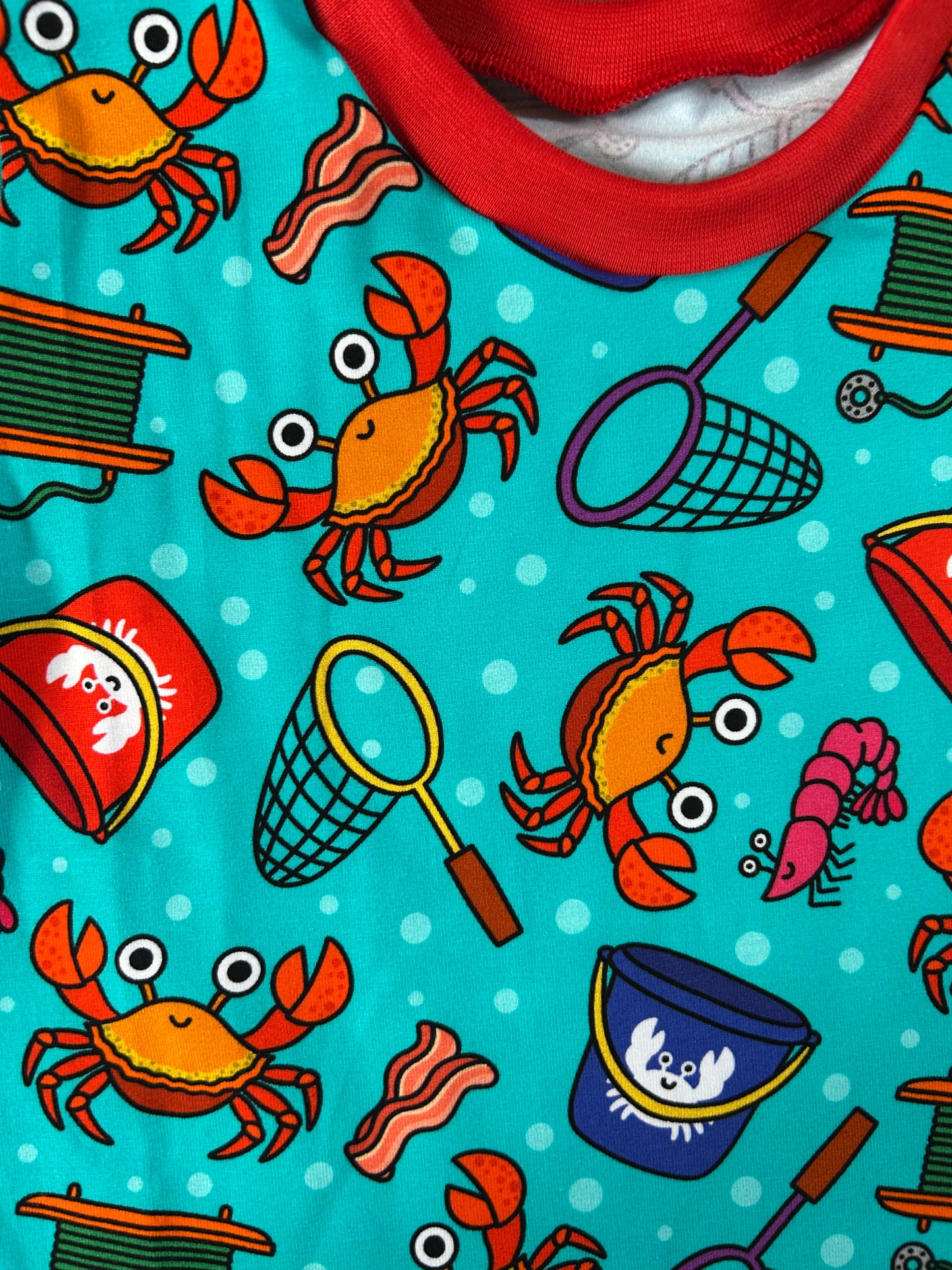 Jeremy the Crab Short Sleeve Baby & Toddler Jersey Dress