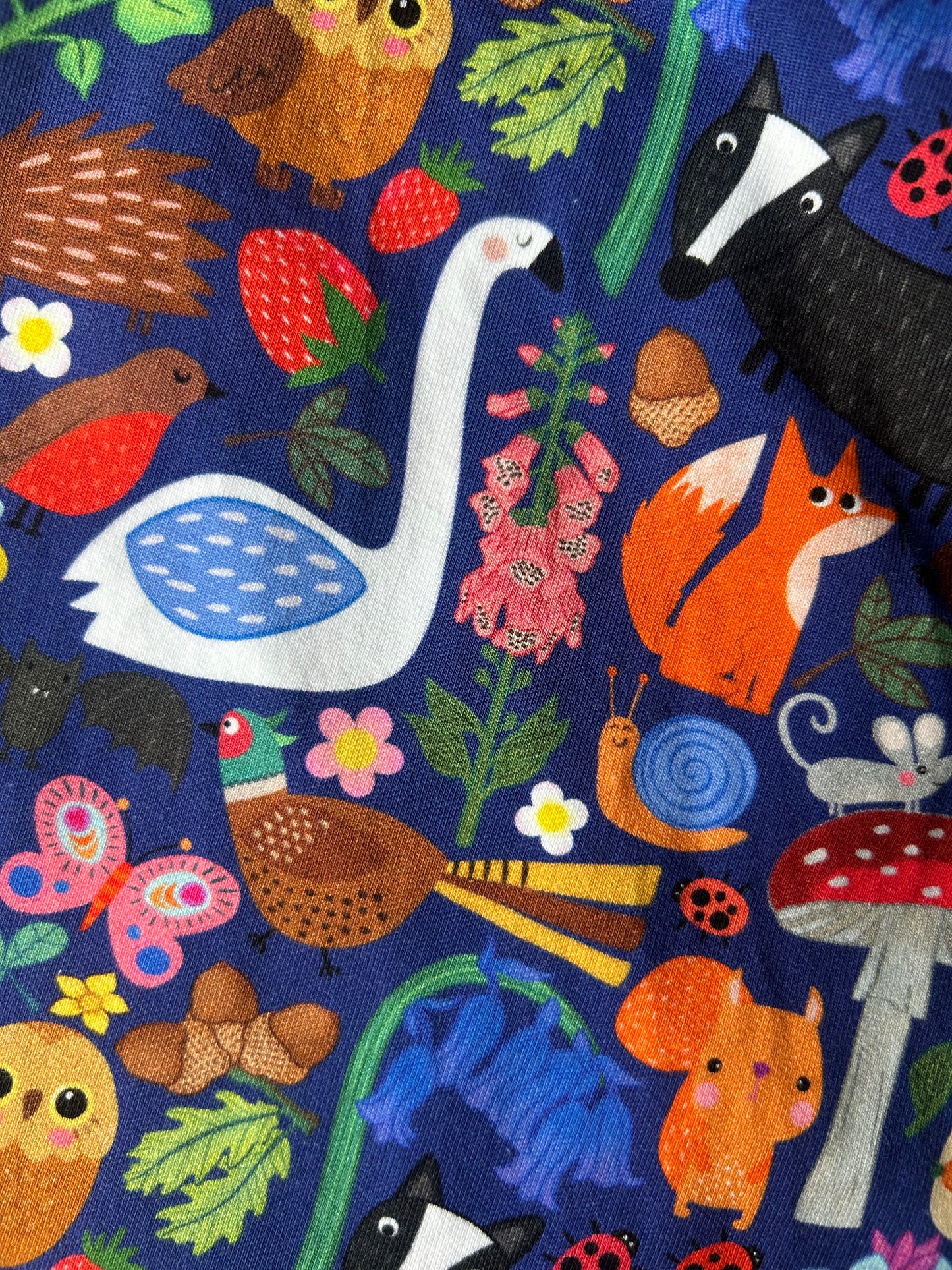 **Pre Order - back in stock mid June**  Woodland Animals Toddler & Children's Jersey Leggings