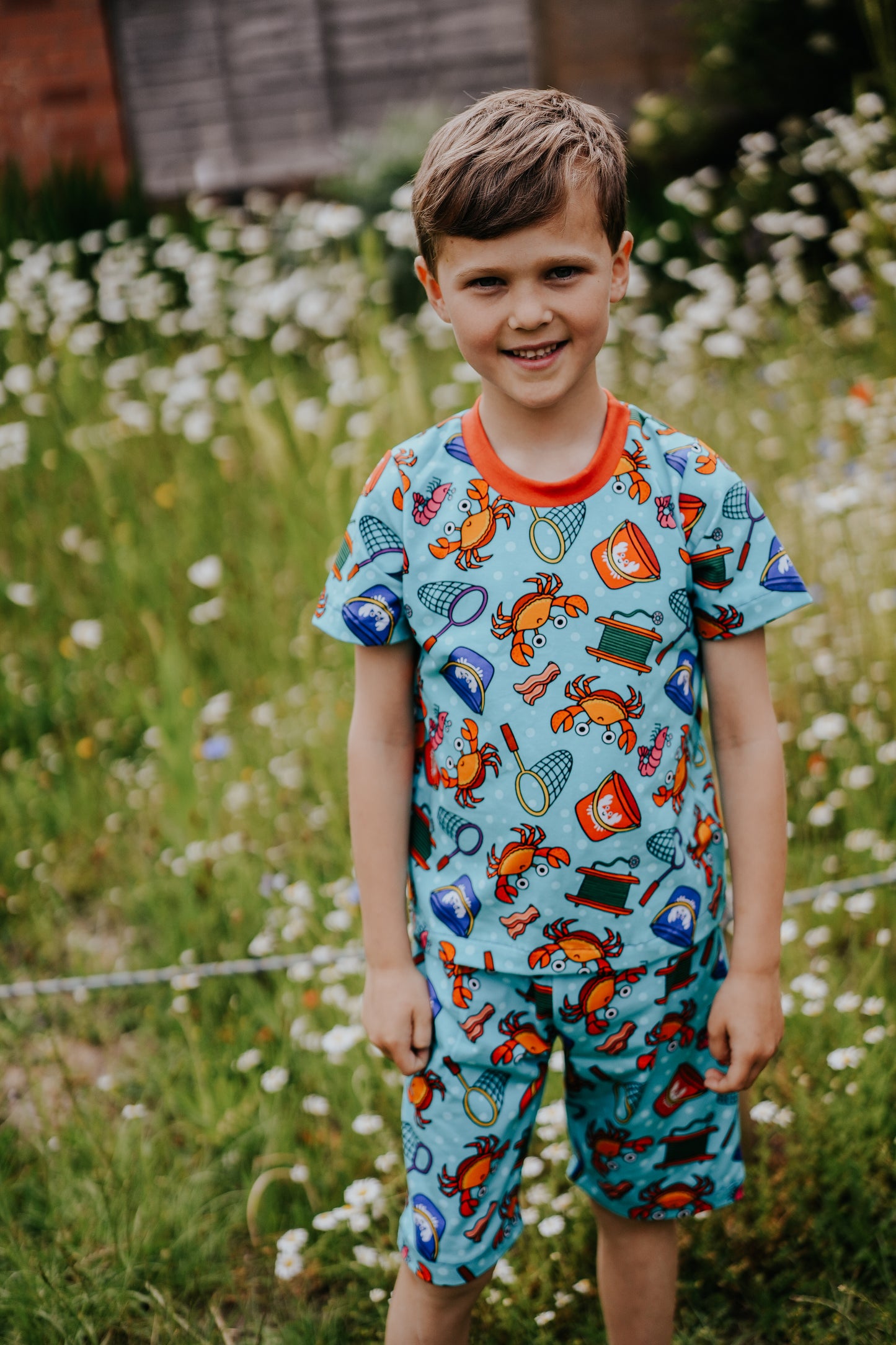 Jeremy the Crab Short Sleeve Baby & Toddler Jersey T-Shirt