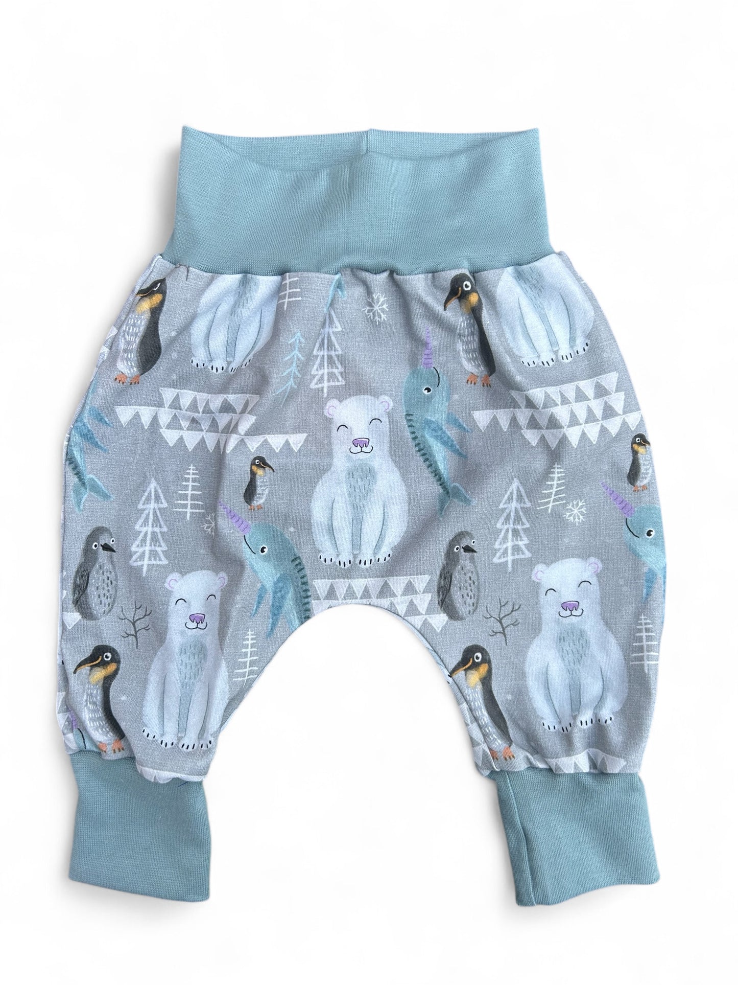 Arctic Animals Jersey Baby & Toddler Harem Pants
