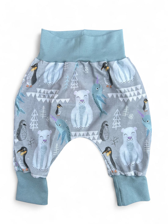 Arctic Animals Jersey Baby & Toddler Harem Pants