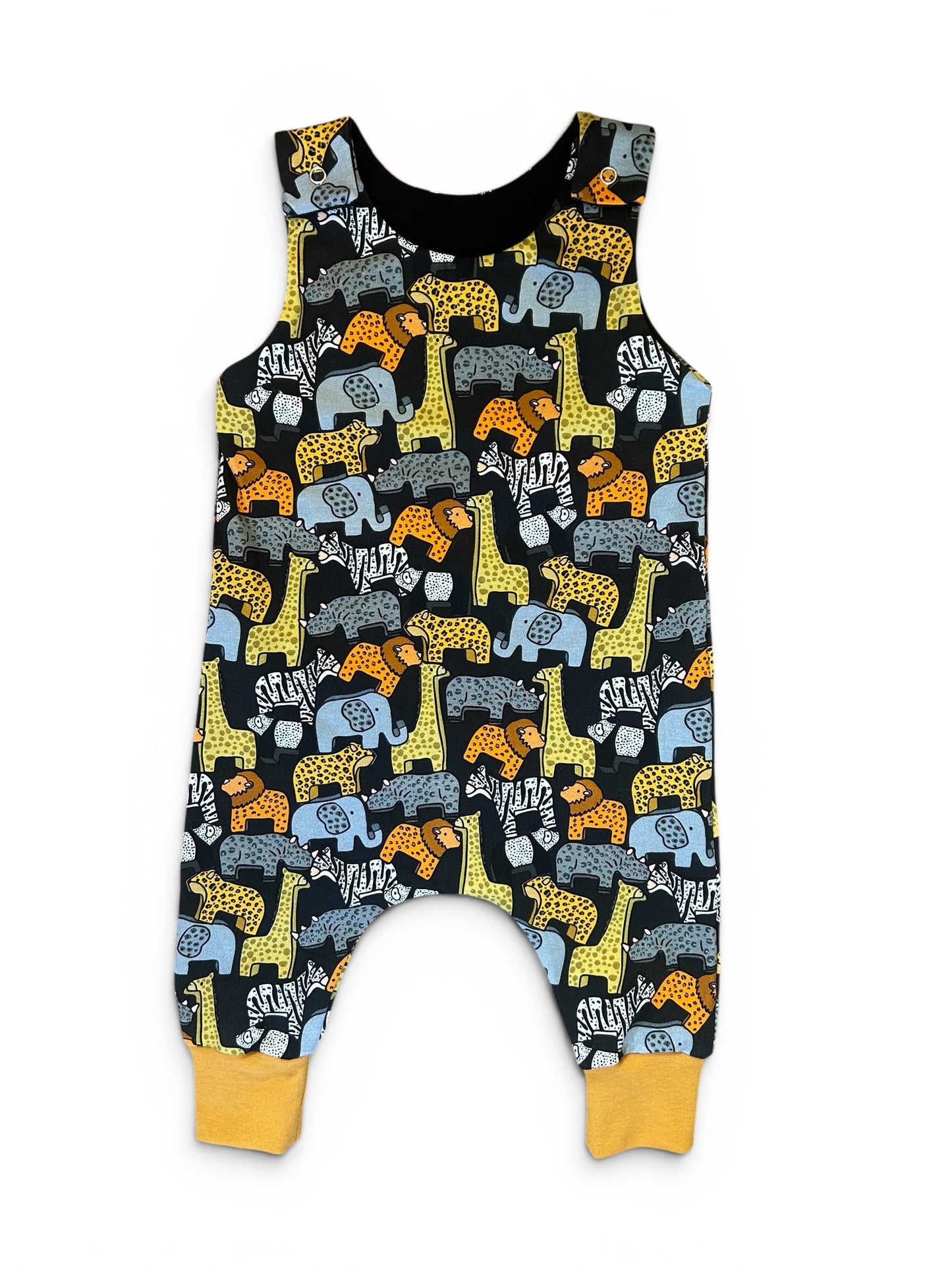 Safari Animals Baby & Toddler Jersey Romper