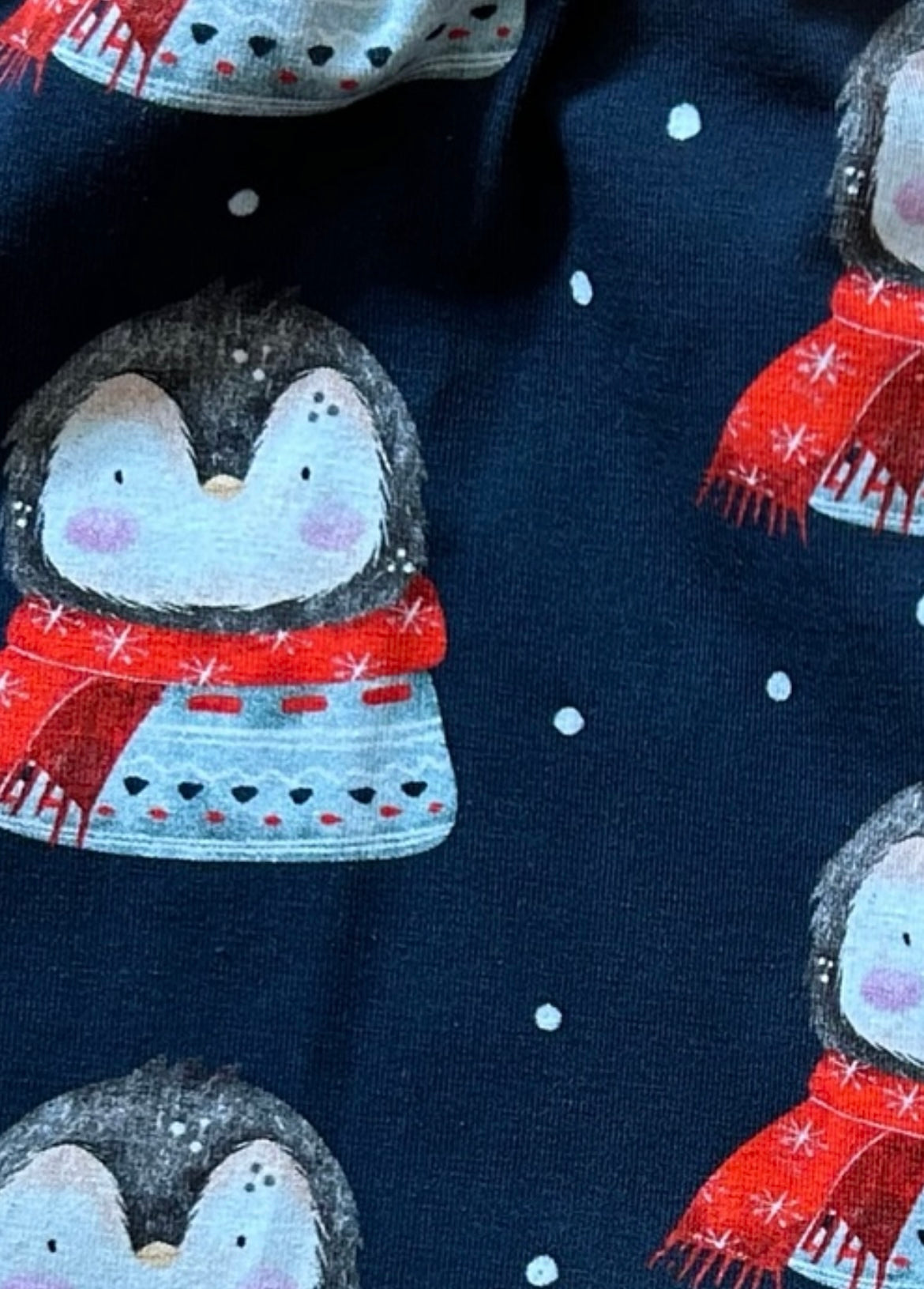 Snood with fluffy fleece lining