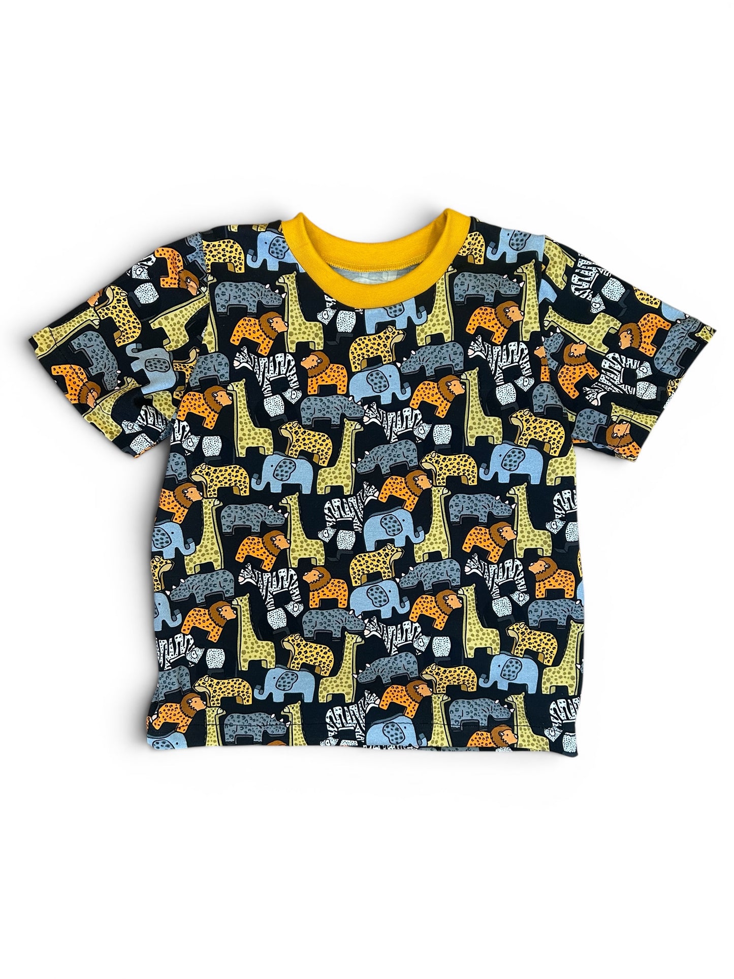 Safari Animals Short Sleeve Baby & Toddler Jersey T-Shirt