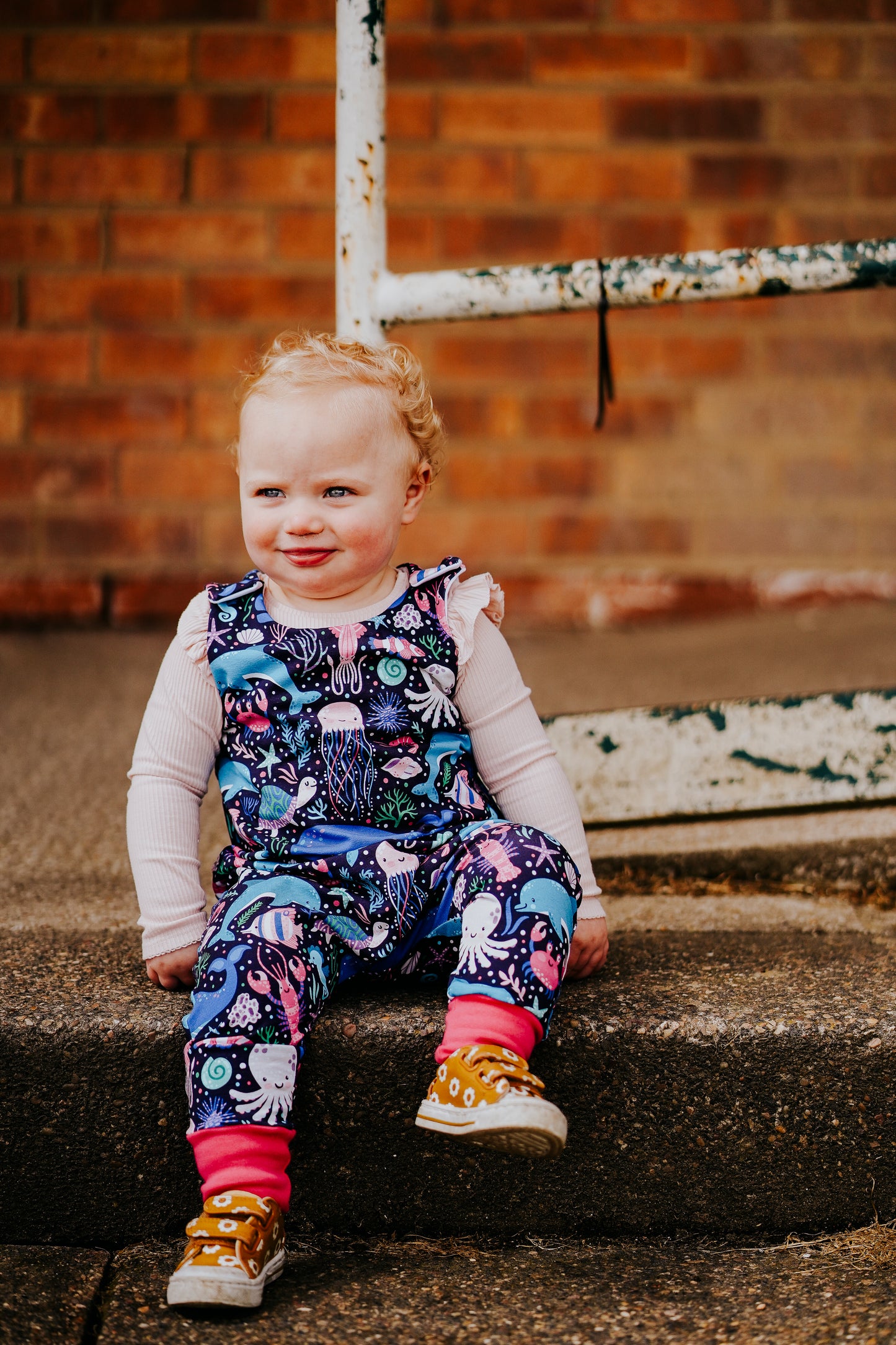 Under The Sea Baby & Toddler Jersey Romper