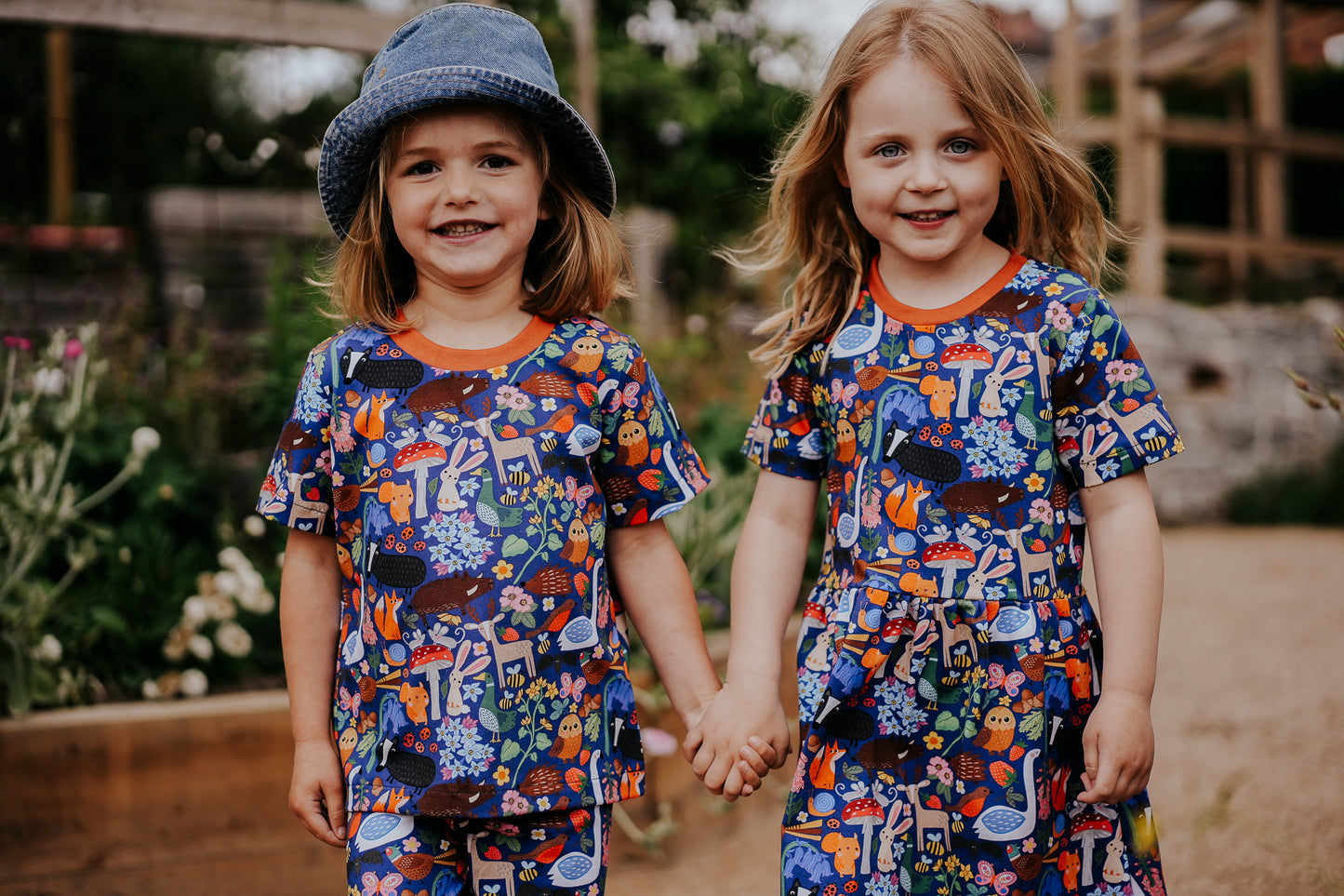 Woodland Animals Short Sleeve Baby & Toddler Jersey T-Shirt