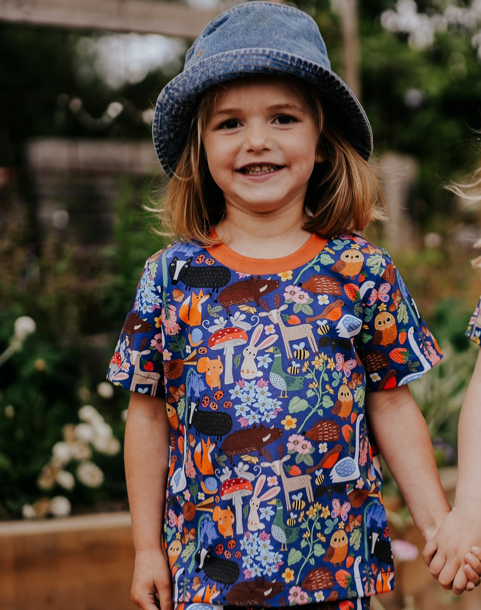 Woodland Animals Short Sleeve Baby & Toddler Jersey T-Shirt