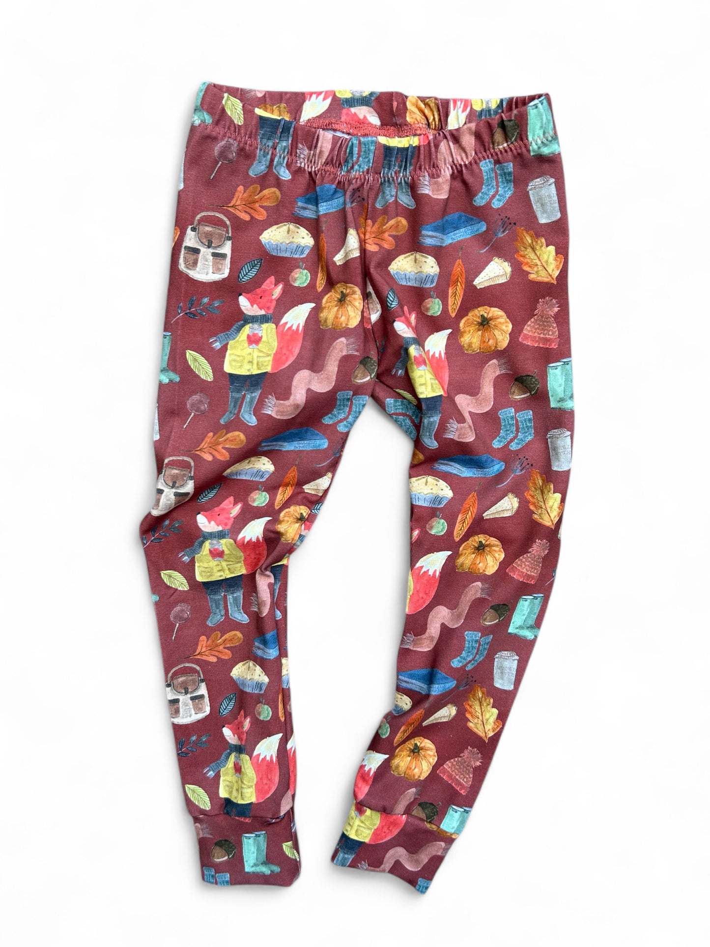 Autumn Mr Fox Toddler & Children's Jersey Leggings