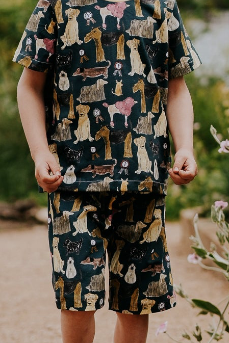 Dogs Toddler & Children's Jersey Shorts