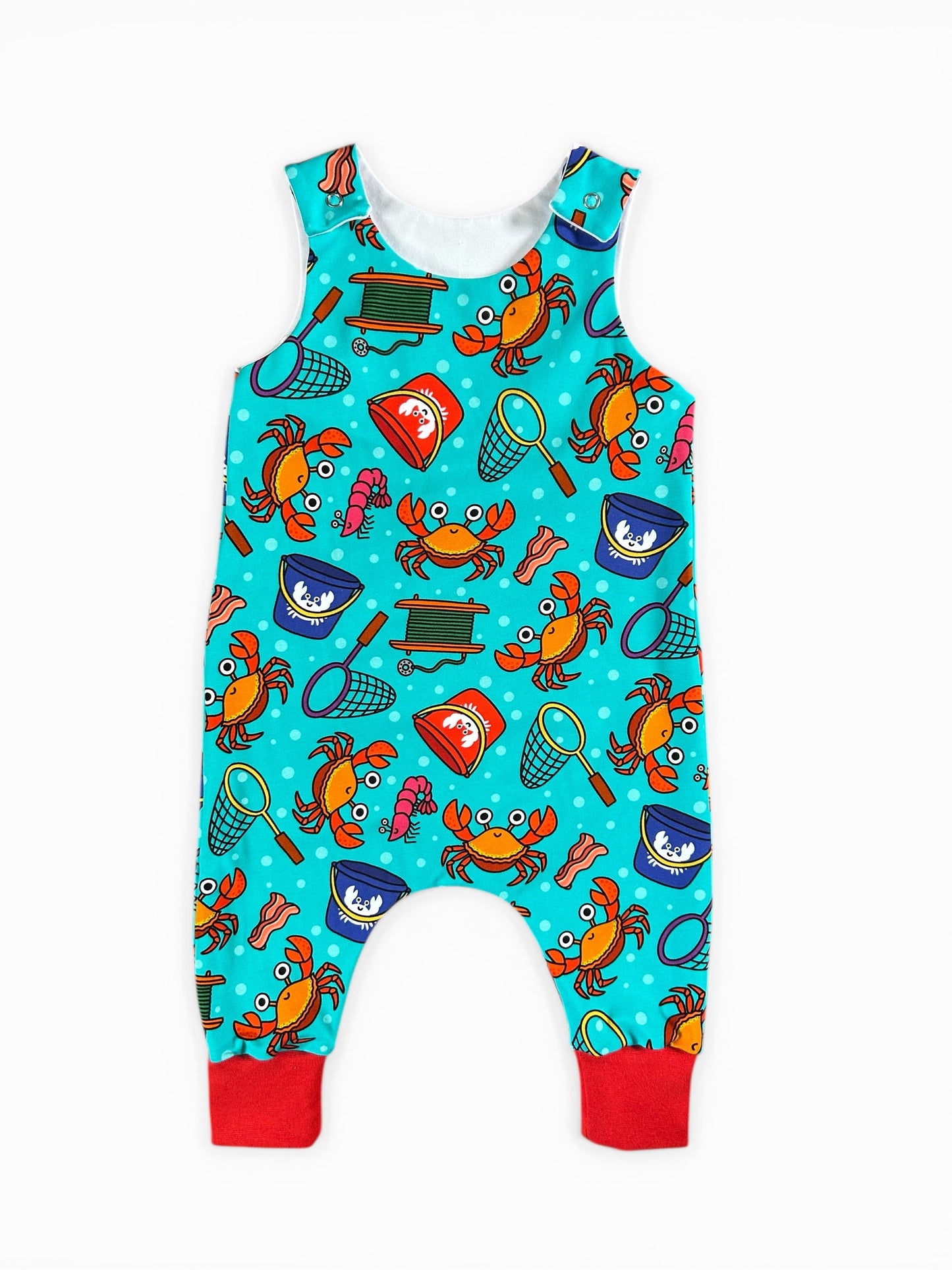 Jeremy the Crab Baby & Toddler Jersey Romper
