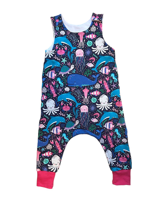 Under The Sea Baby & Toddler Jersey Romper