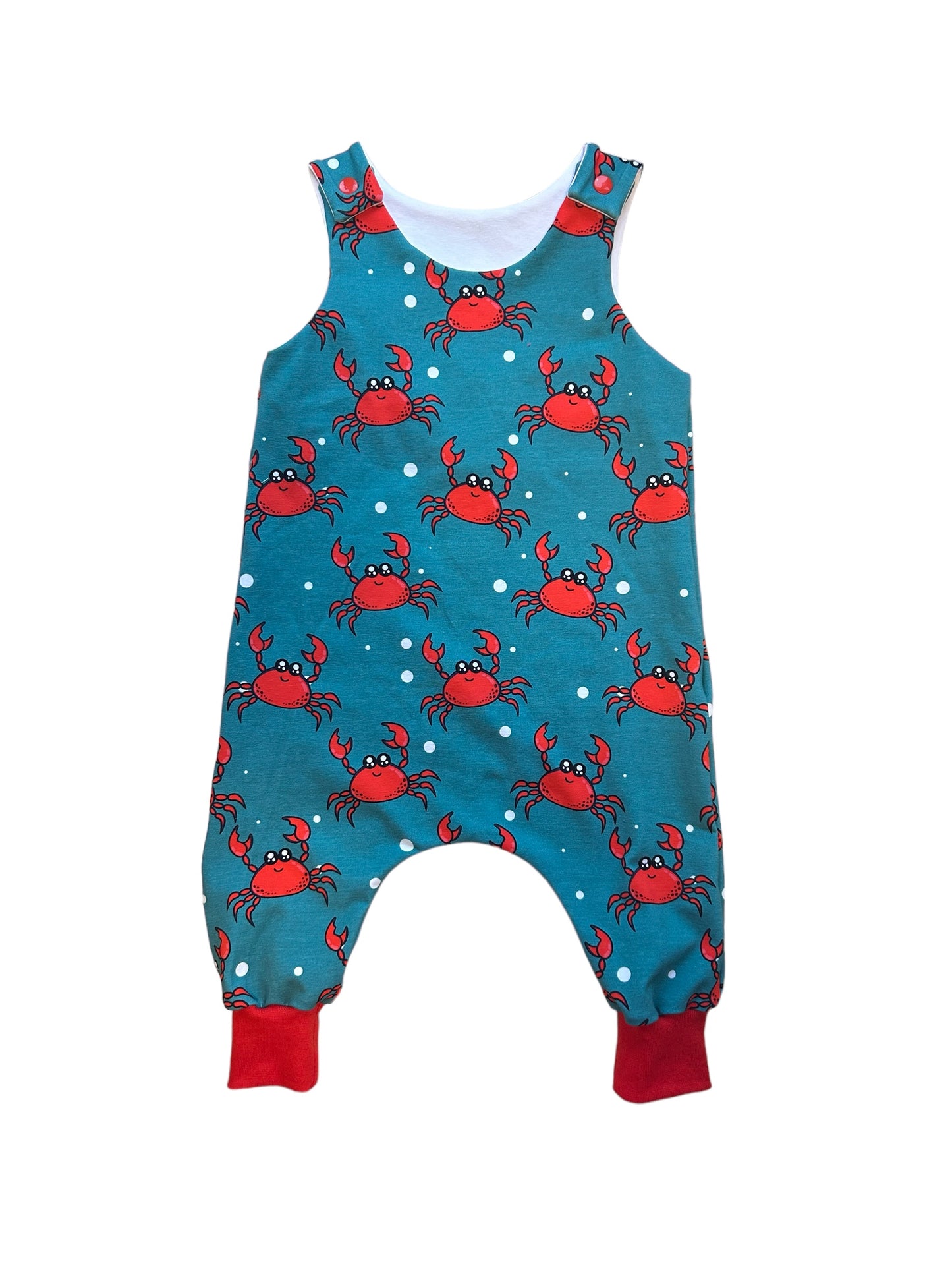 Happy Crab Baby & Toddler Jersey Romper