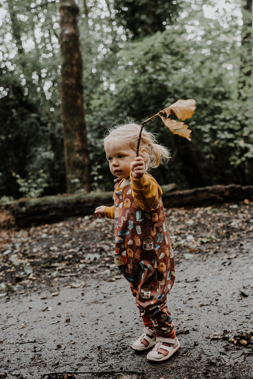 Autumn Mr Fox Baby & Toddler Jersey Romper