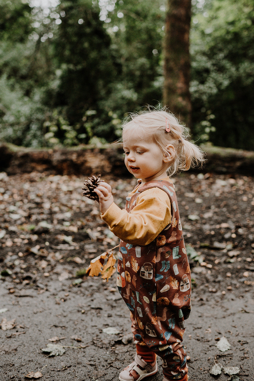 Autumn Mr Fox Baby & Toddler Jersey Romper