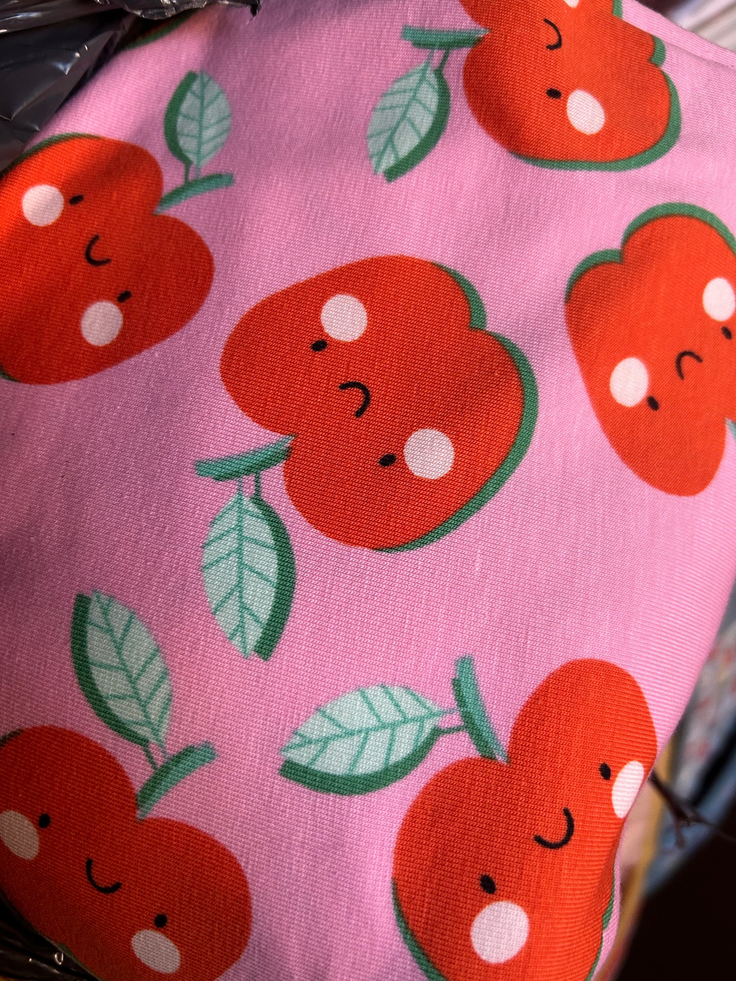 Happy Apples Short Sleeve Baby & Toddler Jersey Dress