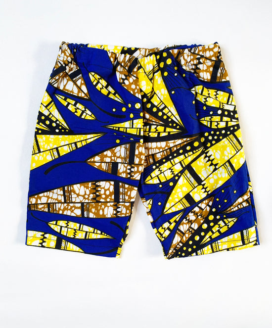 Load image into Gallery viewer, Ready to Ship Feather Tribal Print Toddler &amp;amp; Children&amp;#39;s Shorts
