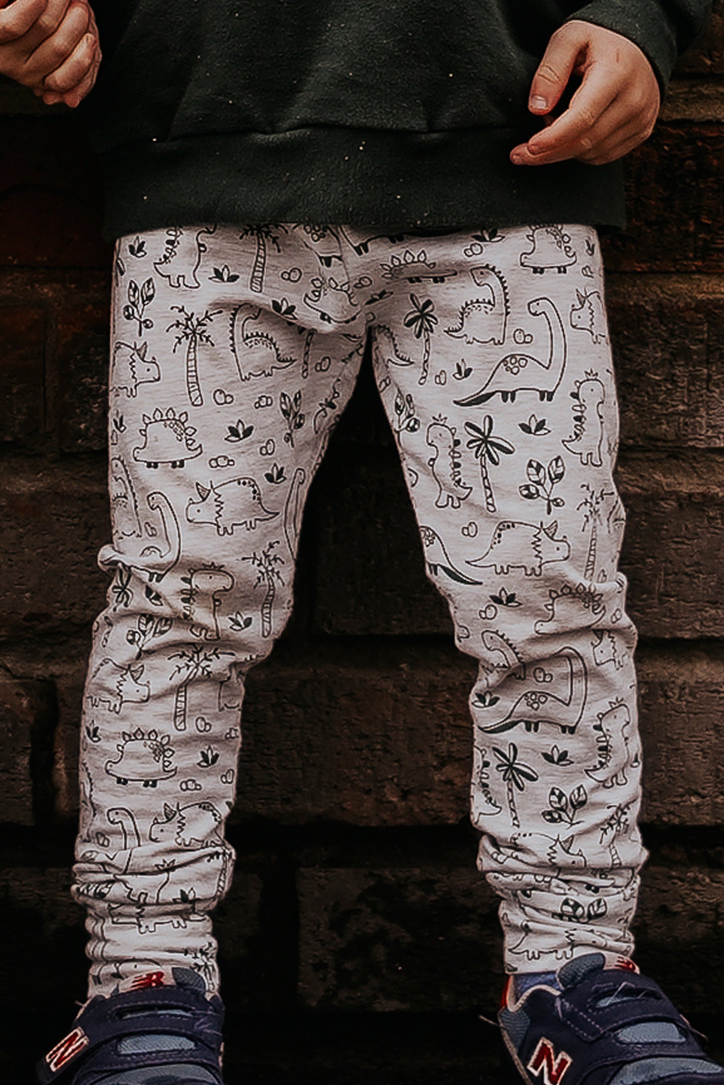 Load image into Gallery viewer, Dinos Toddler &amp;amp; Children&amp;#39;s Jersey Leggings
