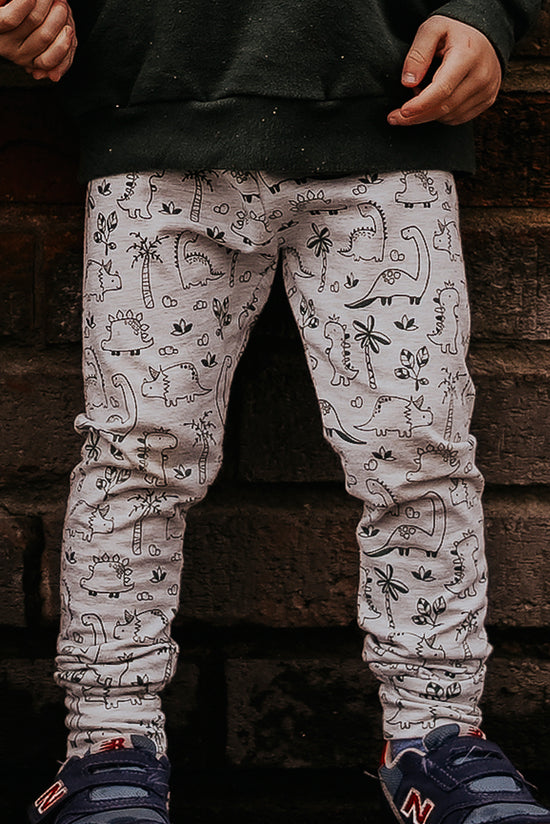 Load image into Gallery viewer, Dinos Toddler &amp;amp; Children&amp;#39;s Jersey Leggings
