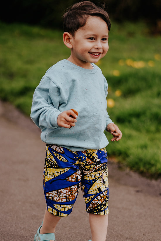 Feather Tribal Print Toddler & Children's Shorts