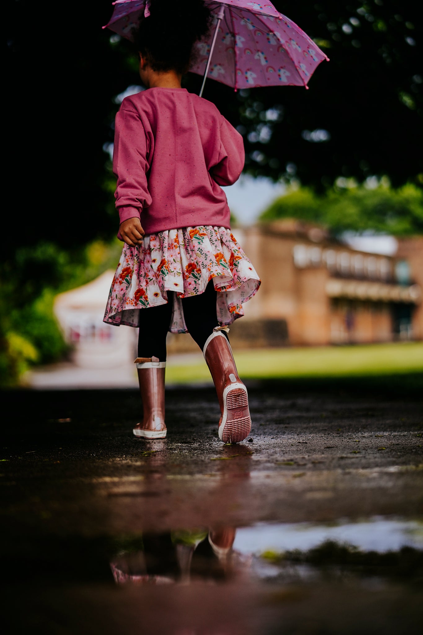 autumn winter handmade girls skirt