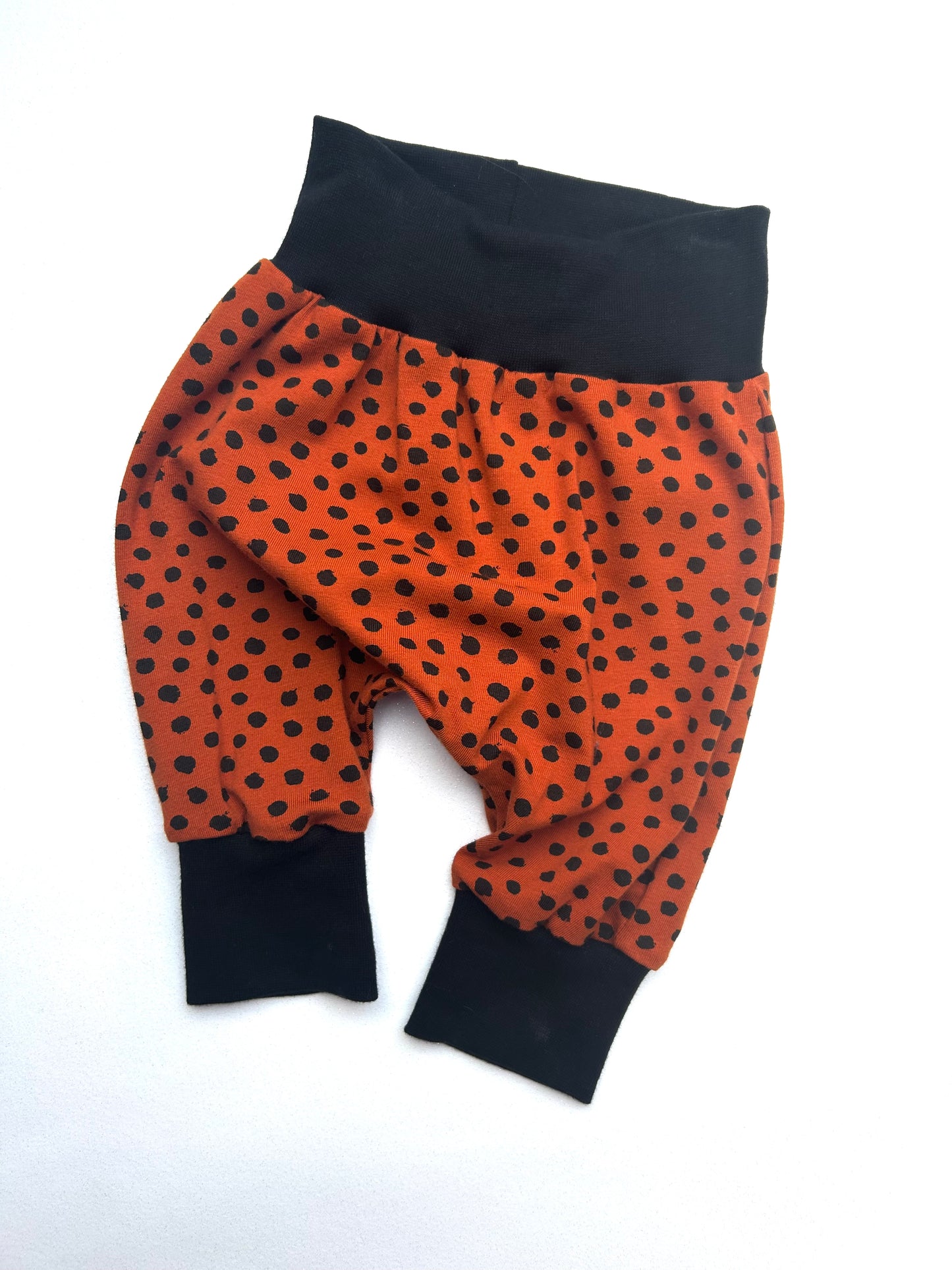 Load image into Gallery viewer, Spotty Dotty Jersey Baby &amp;amp; Toddler Harem Pants
