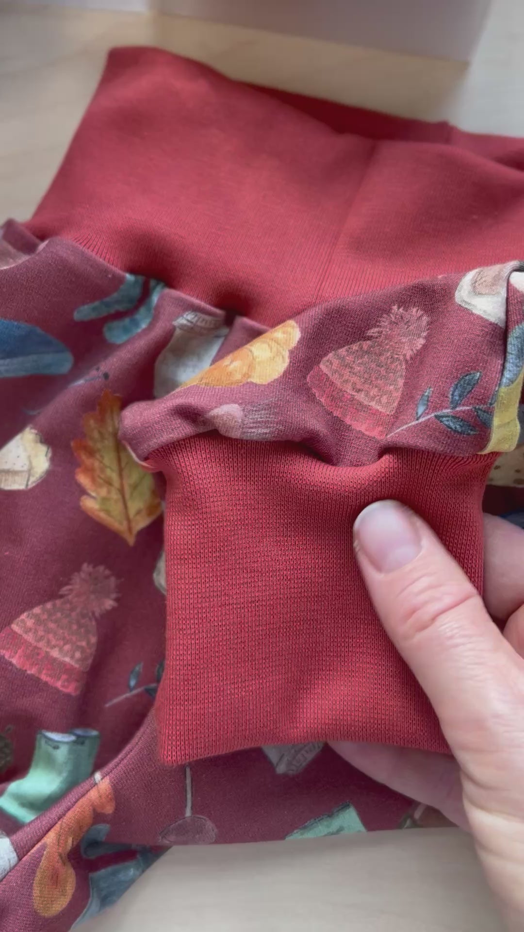 Autumn Mr Fox Jersey Baby & Toddler Harem Pants